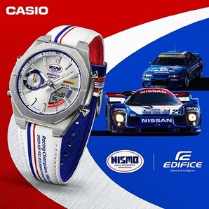 送料無料 新品 CASIO カシオ 国内正規品 限定品 EDIFICE エディフィス ECB-S10NIS-7AJR NISMO ニスモ ヘリテージエディション メンズ腕時計