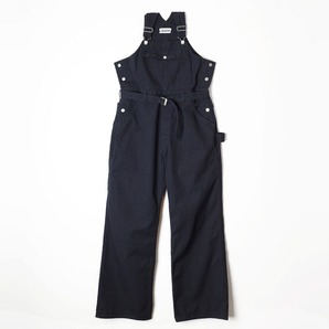 HOLIDAY BELTED BIG OVER-ALL (DARK NAVY) オーバーオール ベルト サイズ0