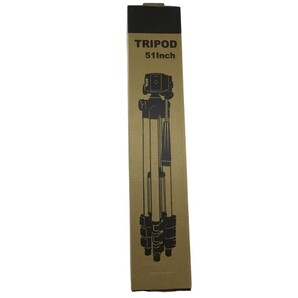 【新品】 スマホ対応三脚 Bluetoothリモコン付 自撮 セルフィー撮影 ライブ配信 軽量 51インチ 匿名配送! 送料無料!即日発送!