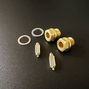 MADE IN JAPAN CB72 CB77 CL72 CL77 キャブレター フロートバルブ セット 新品 ニードルバルブ