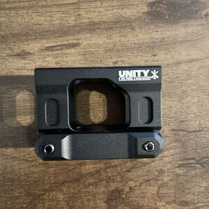 UNITY マウントレール ブラック ライザーマウント ハイマウント