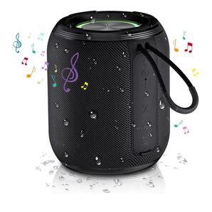 【2025 人気 進化モデル】ZKBBA Bluetooth スピーカー 重低音強化 HIFI音質 長続航 IPX7防水 (TWS機能/TFカード/AUX