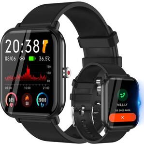 スマートウォッチ スポーツウォッチ メッセージ通知 防水 Line/メッセージ通知 iPhone&Android対応