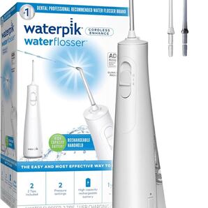 waterpik ウォーターピック【正規品】世界シェアNo,1 世界の歯科医推奨 歯垢除去率99.9% 防水設計 USB-C コードレス