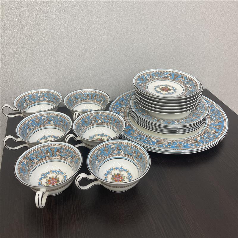 格安値下げ★ウェッジウッドターコイズ3点セット★新品未使用希少★食器★ 格安値下げ☆ウェッジウッドターコイズ3点セット☆新品未使用希少