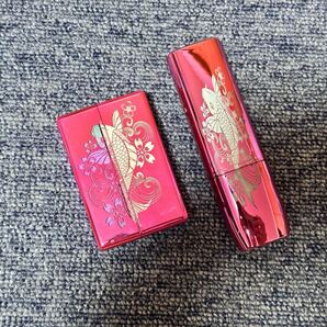 IQOS イルマ i ワン ケース アイコスイルマワン ケース iqosヒートスティック専用ケースレーザー彫刻 鯉 ピンク