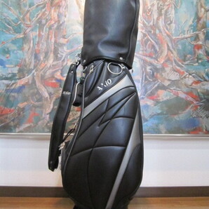 使用感極少 センス抜群!細身 DUNLOP ダンロップ キャディ ゴルフバッグ XXIO ゼクシオ