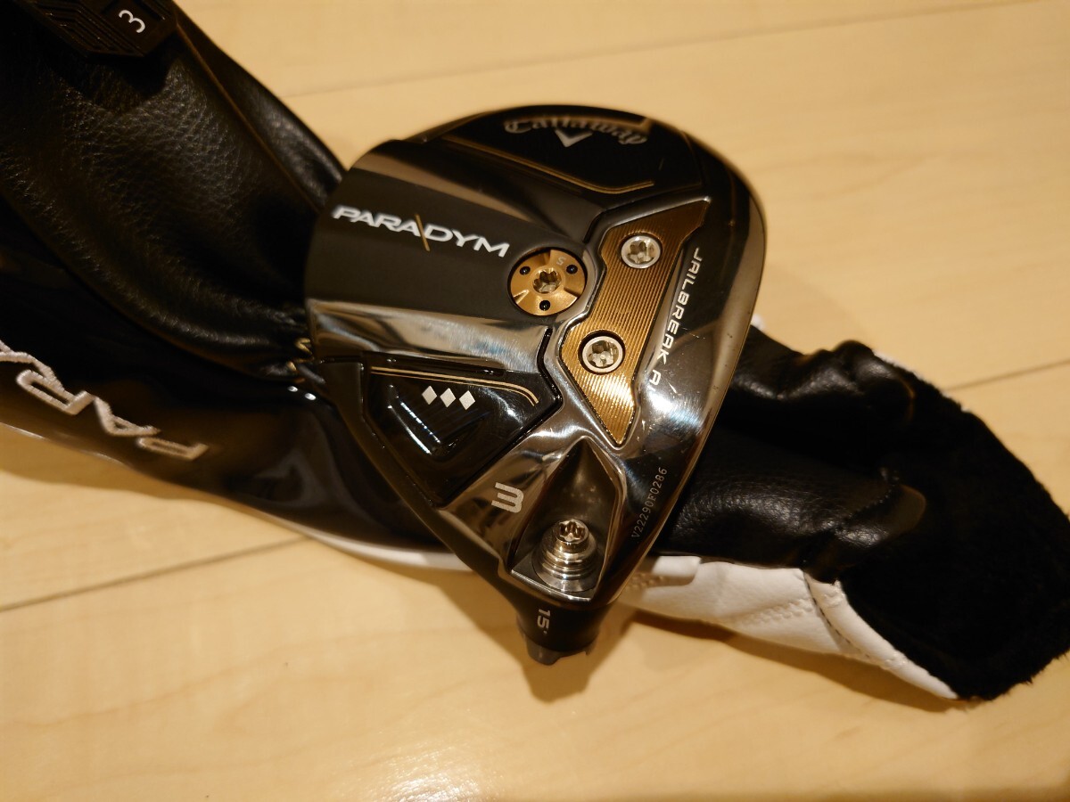 パラダイム3Wヘッド キャロウェイ パラダイム AiSMOKE MAX D 3W フェアウェイ ヘッド