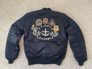 送料無料!MA-1 ALPHA・STRICT-G・GUNDAM・フライトジャケット・ガンダム アルファインダストリーズ