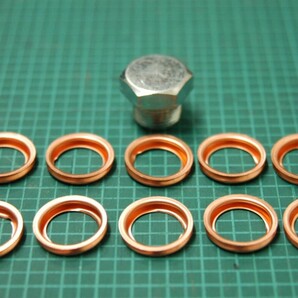 SR311 ドレインプラグ ガスケット10枚 セット 11128-61001 ドレンボルト 11128-69200 S30Z ハコスカ 510 A12 サニー 日本製互換品 いすゞ