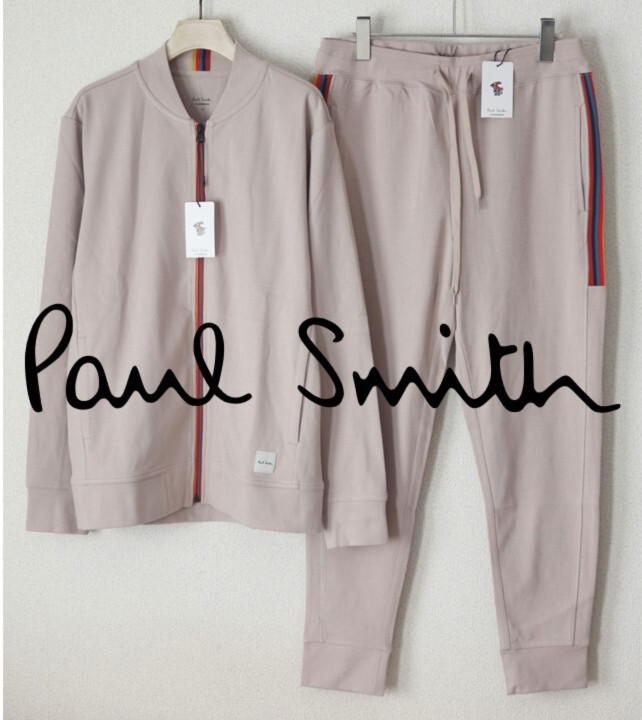  с биркой [ Paul Smith ] популярный дизайн! тренировочный верх и низ выставить ZIP блузон длинные брюки M v7800