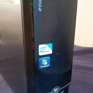(送料無料)Windows7 EL1850-A22C/T eMachines Core2 Quad Q8400 メモリ4GB HDD250GB デスクトップ イーマシーンズ
