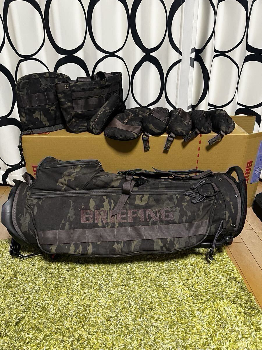ブリーフィング キャディバッグ CR-4 25周年記念モデル 中古美品 ブリーフィング キャディバッグ CR-4 25周年記念モデル 中古美品