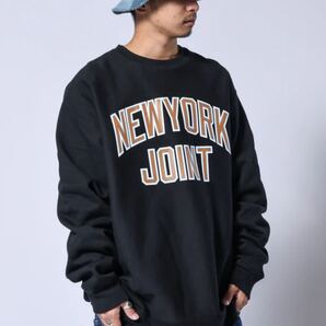 LFYT NEW YORK JOINT スウェット XXL 裏起毛 ブラック ルーズ 美品 ラファイエット Sweatshirt Black Fleece Loose Fit Clean