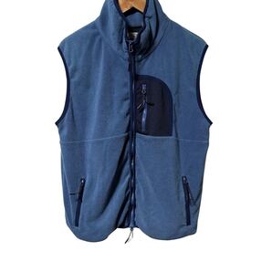 Duffer INDIGO フリースベスト L マイクロフリース 2021モデル Fleece Vest L Micro Fleece Near Mint 2021 Model