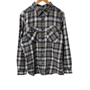 Mountain Hard Wear フランネル調 チェックシャツ XL 落ち着いたカラー長袖 Flannel-Like Check