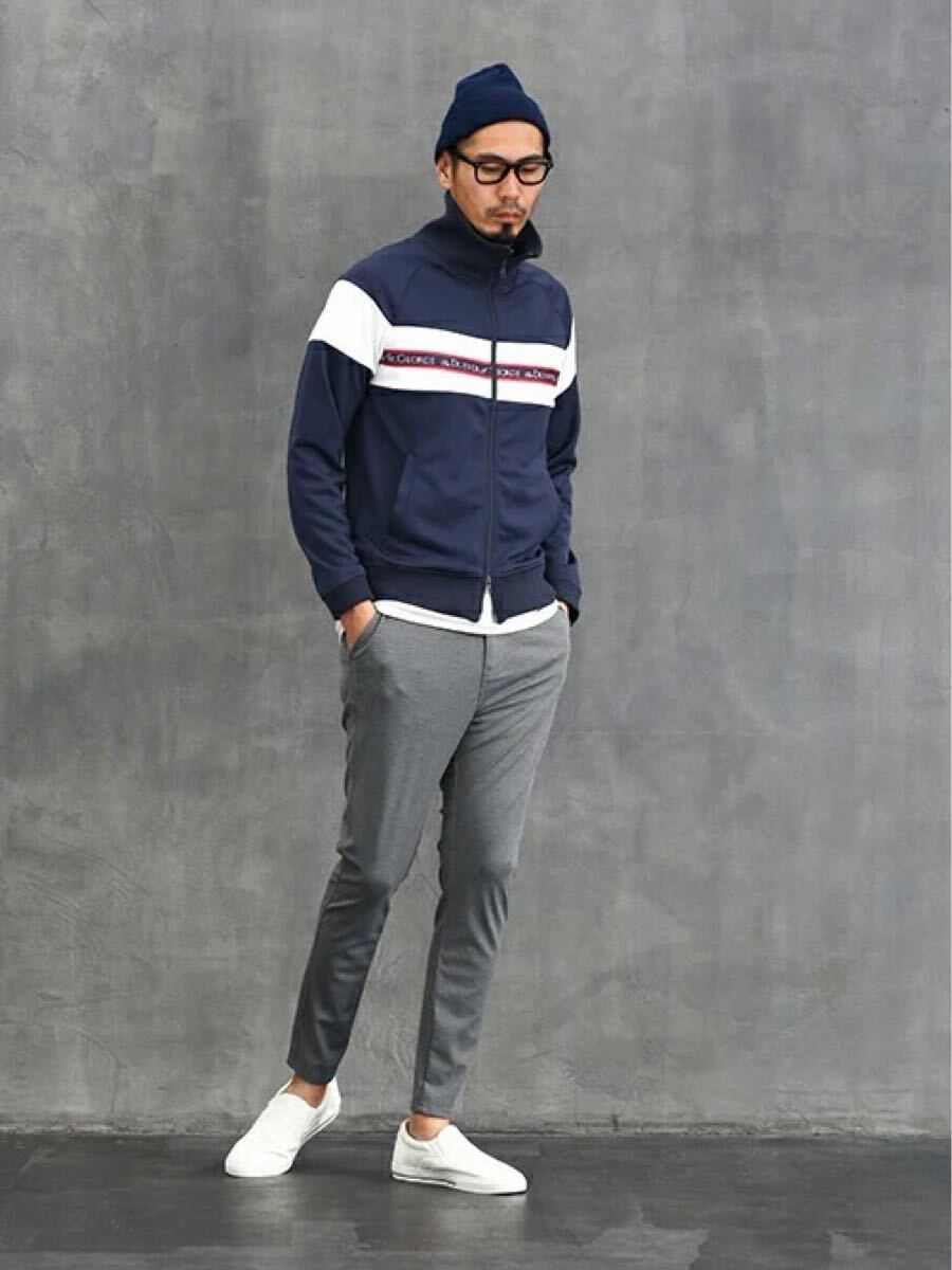 ザ・ダファー・オブ・セントジョージ 80’s ロゴライン トラックジャケット XL The DUFFER of St.GEORGE Logo Line Track Jacket