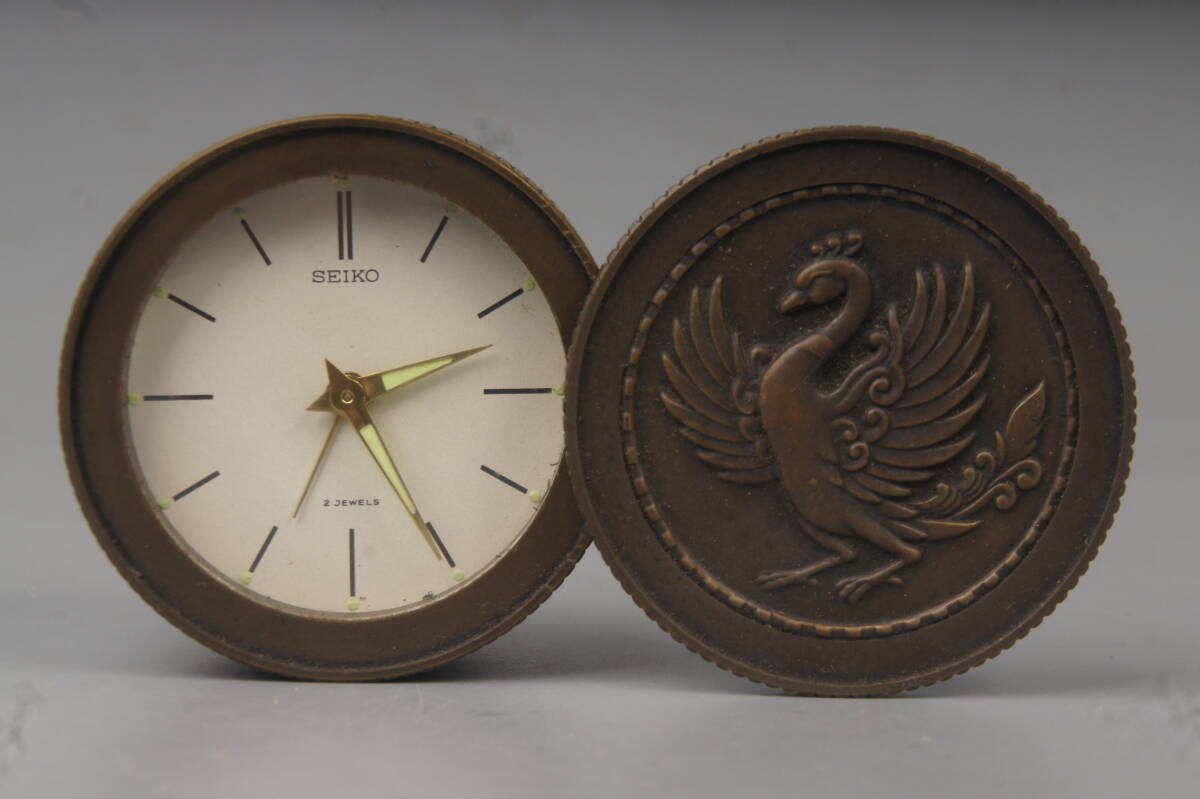 Yahoo!オークション -「セイコー 手巻き 置き時計」の落札相場・落札価格
