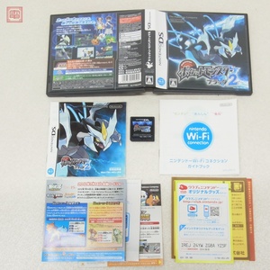 動作保証品 ニンテンドーDS ポケットモンスター ブラック2 任天堂 Nintendo ポケモン Pokemon 箱説付【PP