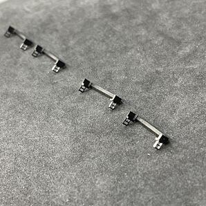 送料無料 新品 ばらし TOMIX トミックス 9538 国鉄客車 カニ24-100形(銀帯)(T) より カニ24 TNカプラー用 ステップパーツ×4