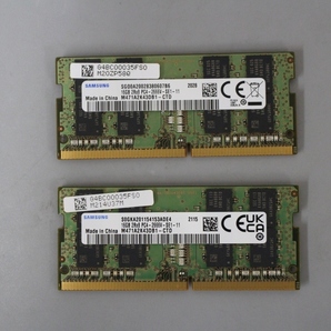●即決 SAMSUNG■2R×8 PC4-2666V★ノートブック用メモリ 16GB×2枚 動作確認済み 送料無料