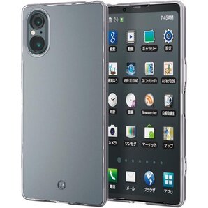 エレコム Xperia 5 V SO-53D SOG1 ストラップホール付き クリア PM-X233UCTCR 334