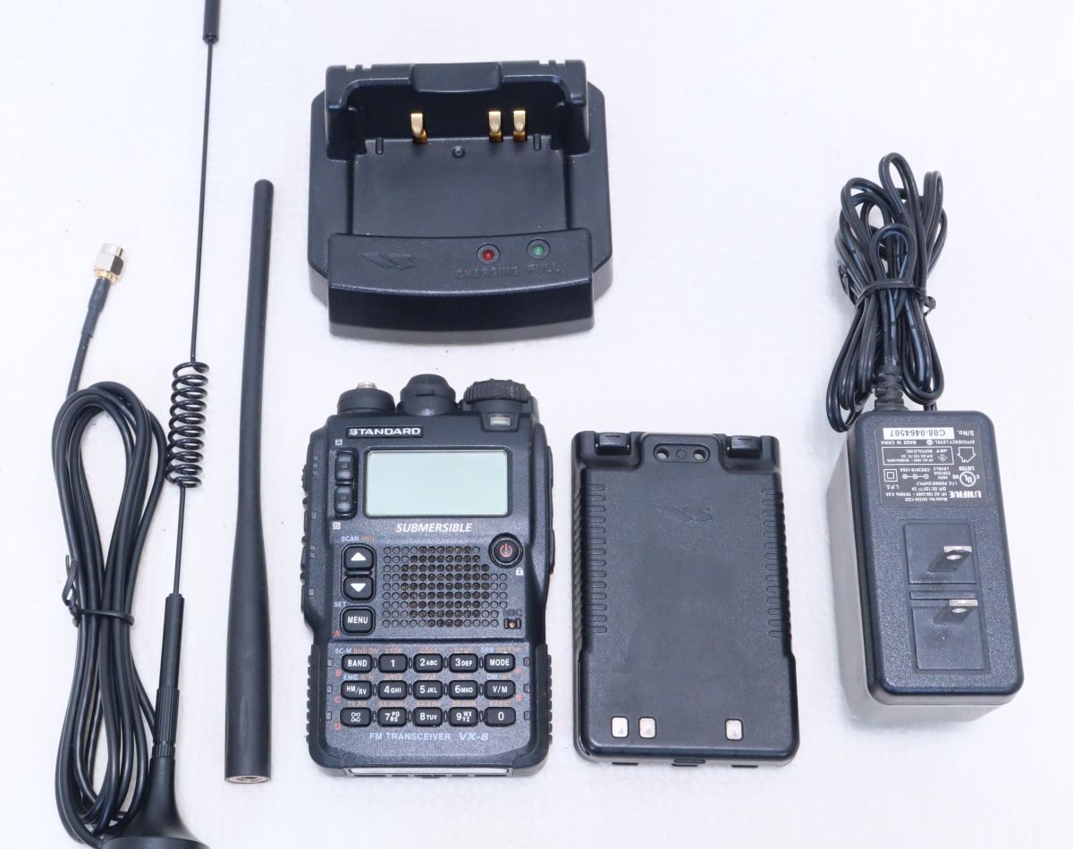 受信機 STANDARD SUBMERSIBLE VX-8 受信機 STANDARD SUBMERSIBLE VX-8 商品情報 - VX-8G／八重洲