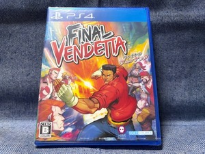 PS4☆ファイナルヴェンデッタ☆新品・未開封品・即決有
