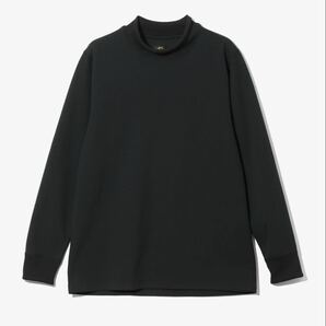 新品 NEEDLES L/S MOCK NECK TEE-POLY WAFFLEJERSEY M