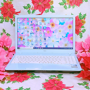 美品/NEC/LaVie/最新Windows11搭載/新品SSD256GB/メモリ8G/高年式/カメラ/高速USB3.0/HDMI/テンキー/LINE/iTunes/Office/便利なソフト多数