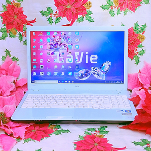 NECLaVie/最新Windows11搭載/新品SSD256GB/メモリ8G/高年式/カメラ/高速USB3.0/HDMI/テンキー/LINE/iTunes/Office/便利なソフト多数