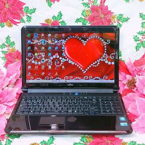 新型Windows11搭載/爆速2世代Core-i5/大人気富士/新品マウスサービス/ソフト多数/爆速大容量SSD256/メモリ8GB/DVD焼き/オフィス