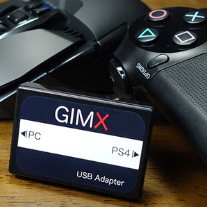 ★★PS4・XBOX等でマウス・ハンコン使用可能(G25,G27,GTFP,DFGT→G29に変換) GIMXアダプター(黒) グランツーリスモSPORT使用可能