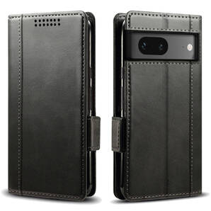 Google Pixel 7a レザーケース●Black