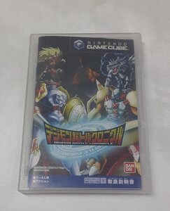 デジモンバトルクロニクル ニンテンドーゲームキューブ GC NINTENDO GAMECUBE ゲームソフト 説明書・ハガキ付き 動作確認済み