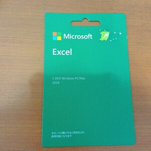 マイクロソフトExcel2024