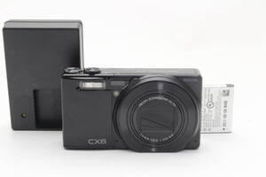 B (並品) RICOH リコー CX6 ブラック 初期不良返品無料 11-1