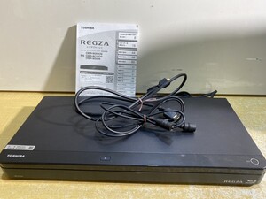 R ∞ TOSHIBA 東芝 ブルーレイディスクレコーダー REGZA レグザ DBR-W1009 2019年製 動作確認済み