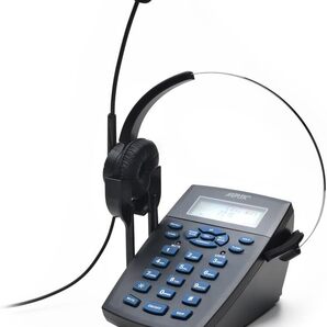 コンパクト 電話コールセンター用電話機 ダイヤルセット 雑音キャンセル録音機能
