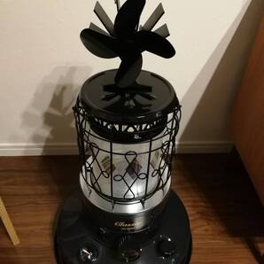 火力熱炉ファン 4ブレードストーブファン 静音設計