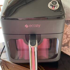 大容量12種プリセット ノンフライヤー 中が見える