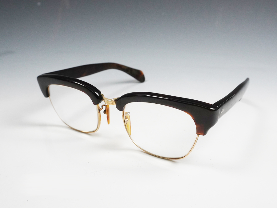 Yahoo!オークション -「本 べっ甲 メガネ」の落札相場・落札価格