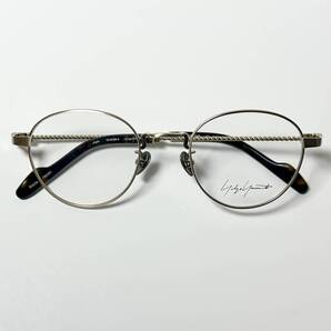 新品 Yohji Yamamoto ヨウジヤマモト YY19-0026 4 金色メガネ 純正ケース付き 日本製 Y3