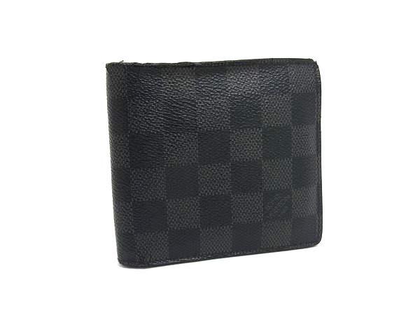 Yahoo!オークション -「ポルトフォイユマルコ ダミエグラフィット」の