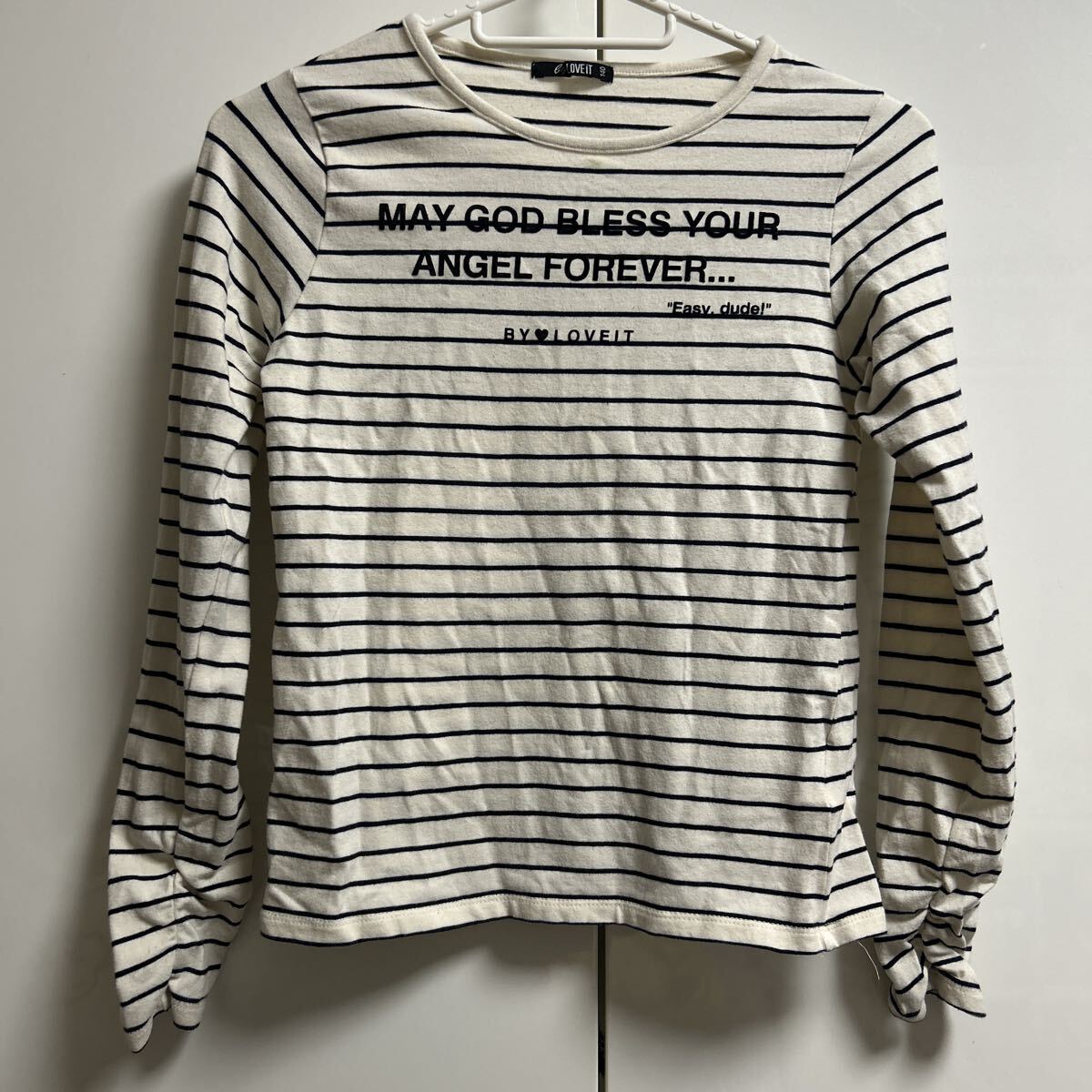 キッズ ボーダー カットソー 140