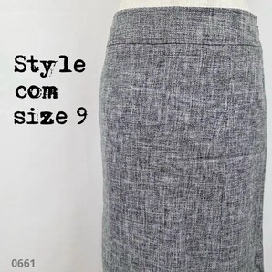 Style com スタイルコム タイトスカート 9号 上品 美品 0661