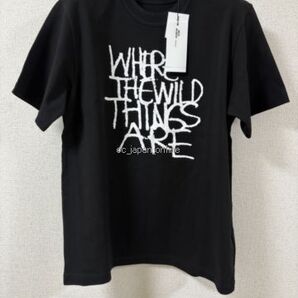 ■激レア!!■新品タグ付■SACAI Tシャツ WHERE THE WILD THINGS ARE-25AW■黒■size4■サカイ 25AW Tシャツ■未使用正規品■25-01007S