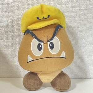 BANPRESTO スーパーマリオ64DS クリボー 黄色の帽子 ぬいぐるみ /511-3-Y