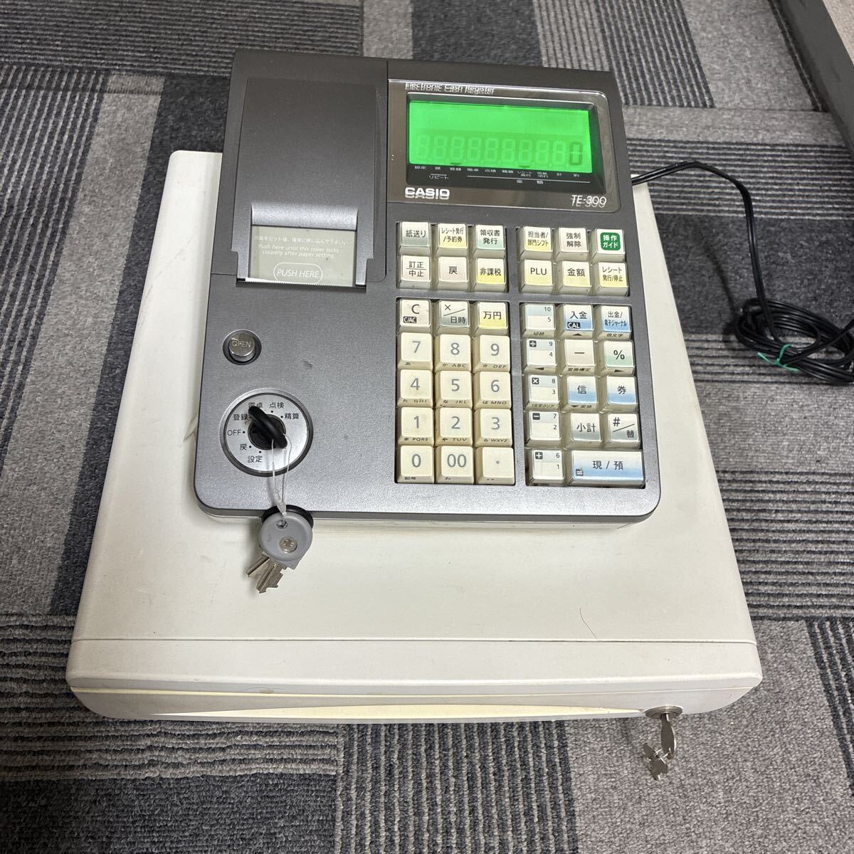 CASIO TE-300 カシオ電子レジスター 中古品 2025年最新】Yahoo!オークション -レジスター カシオ te-300の中古品