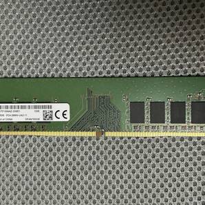 中古動作品 8GB x 1枚 DDR4-21300 1Rx8 PC4-2666V-UA2-11 DDR4デスクトップ用メモリ 288ピン ECC無し